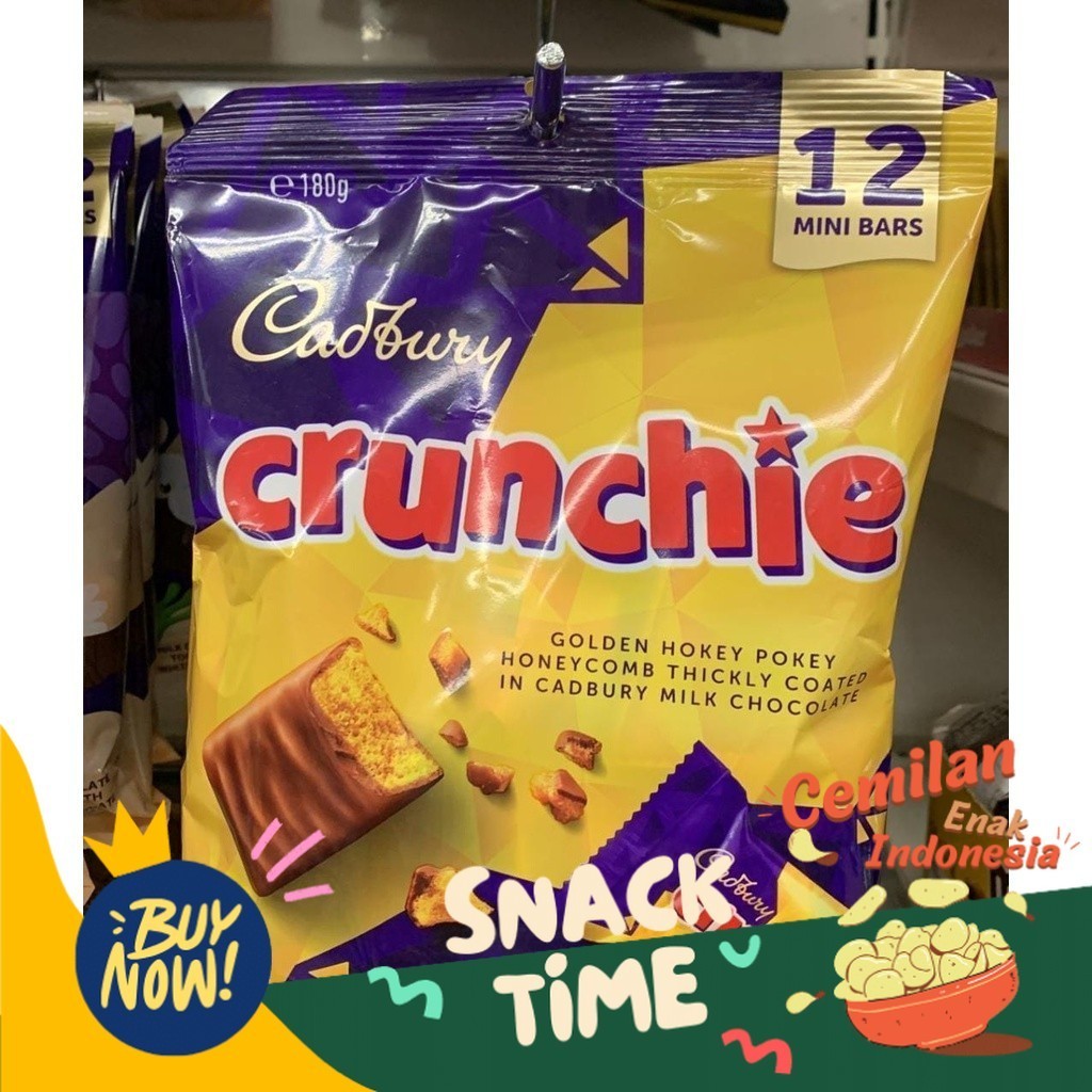 

Special Diskon CADBURY CRUNCHIE 1 PACK ISI 12