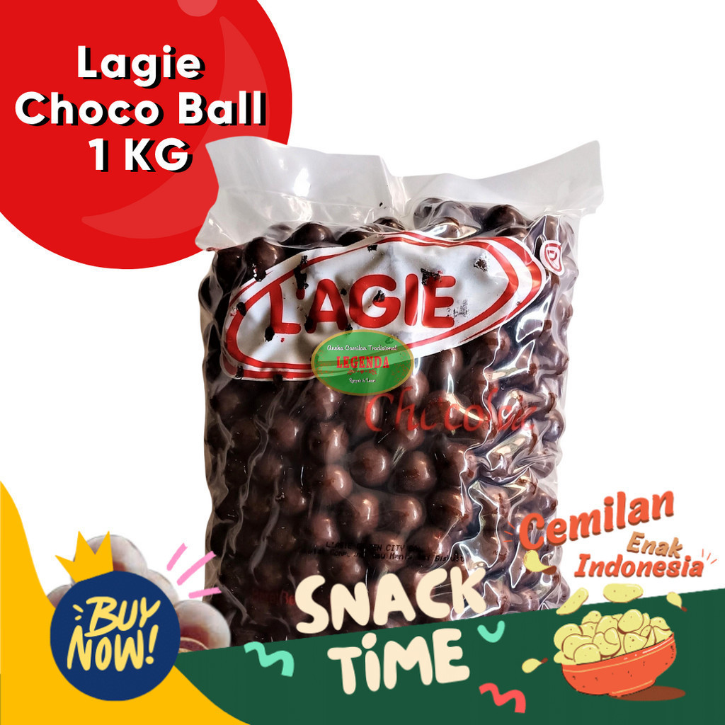 

Special Diskon Coklat Lagie Choco Ball 1kg cokelat roti kacang chic choc