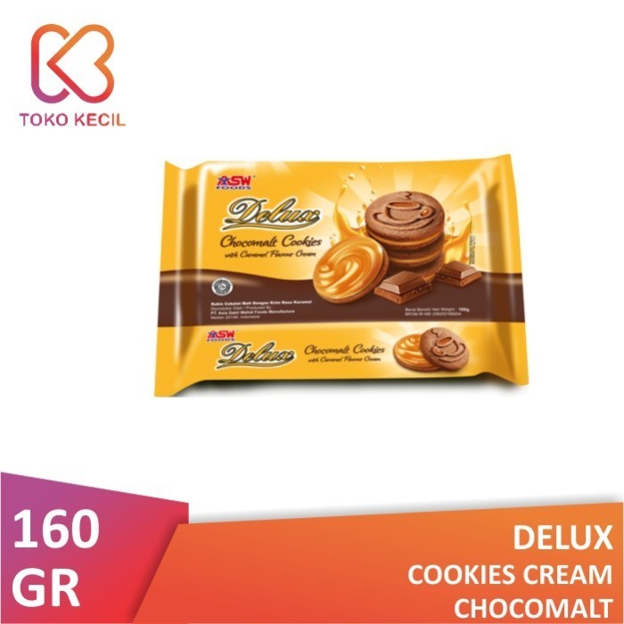 

Delux Cookies Cream Chocomalt 160gr