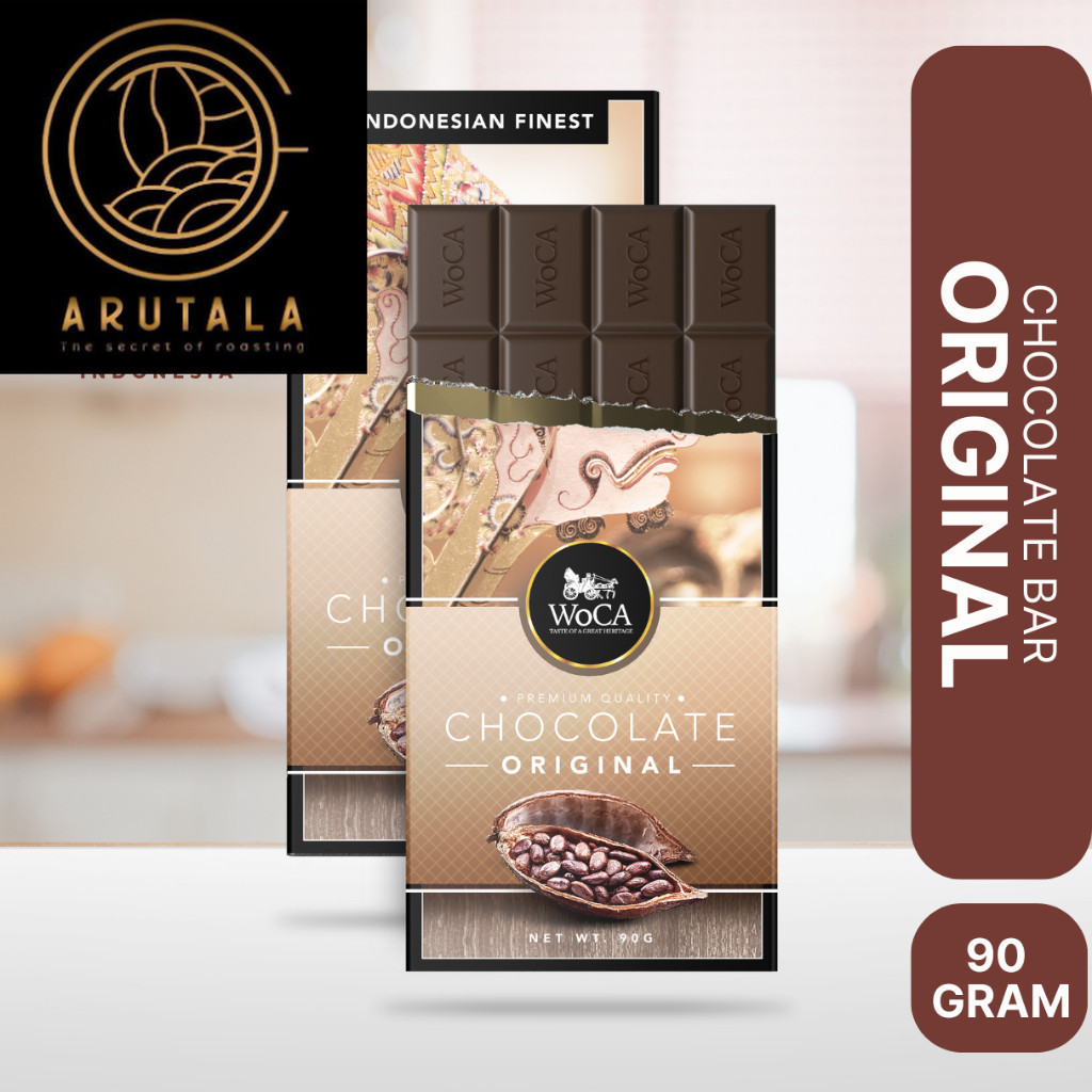 WoCA Coklat Original Premium Chocolate 90 gram -CB 2