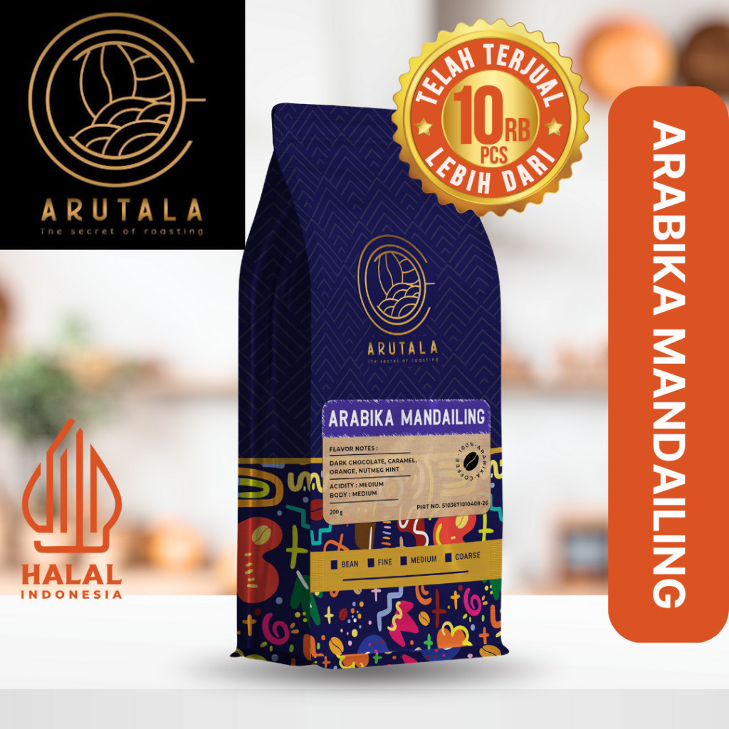

Kopi Arabika Mandailing 200 gram -CB 2