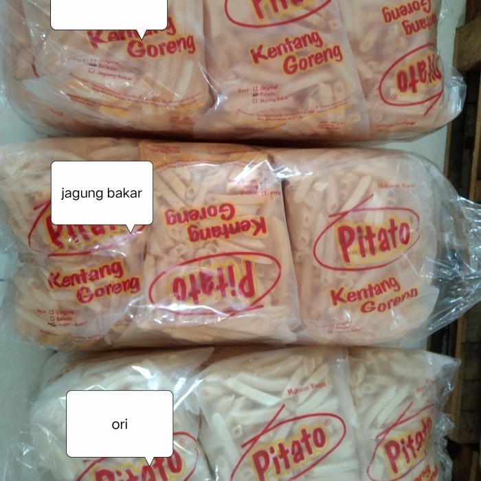 

New pitato kentang goreng 12 x 250 gr