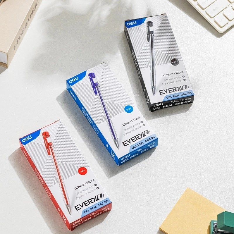 

Gel Pen / Pulpen Gel Deli Every 0.7mm - EG82