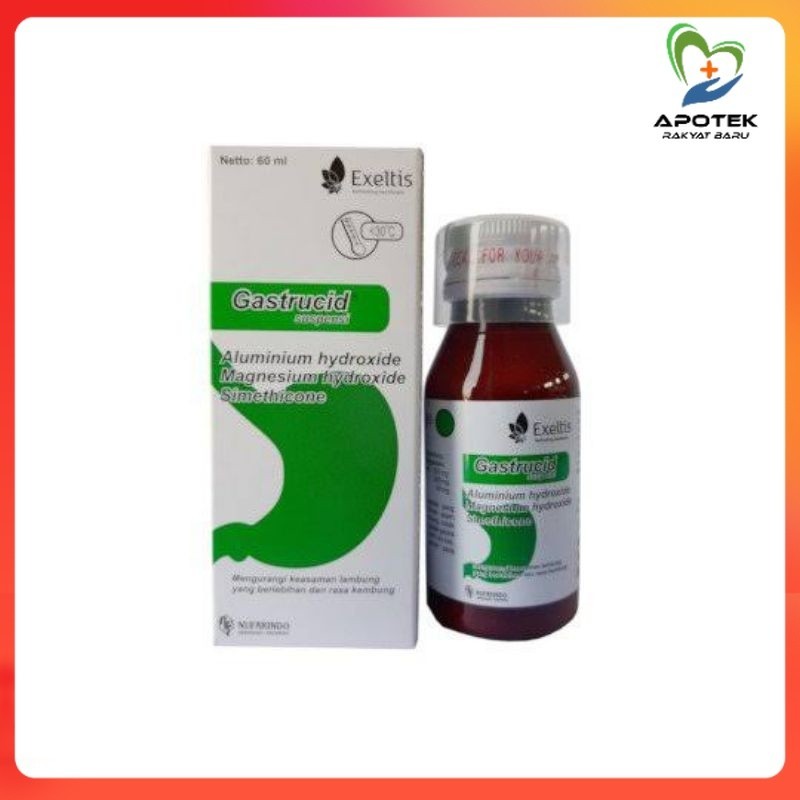Gastrucid Sirup 60 ml Antasida Doen Obat Maag & Asam Lambung