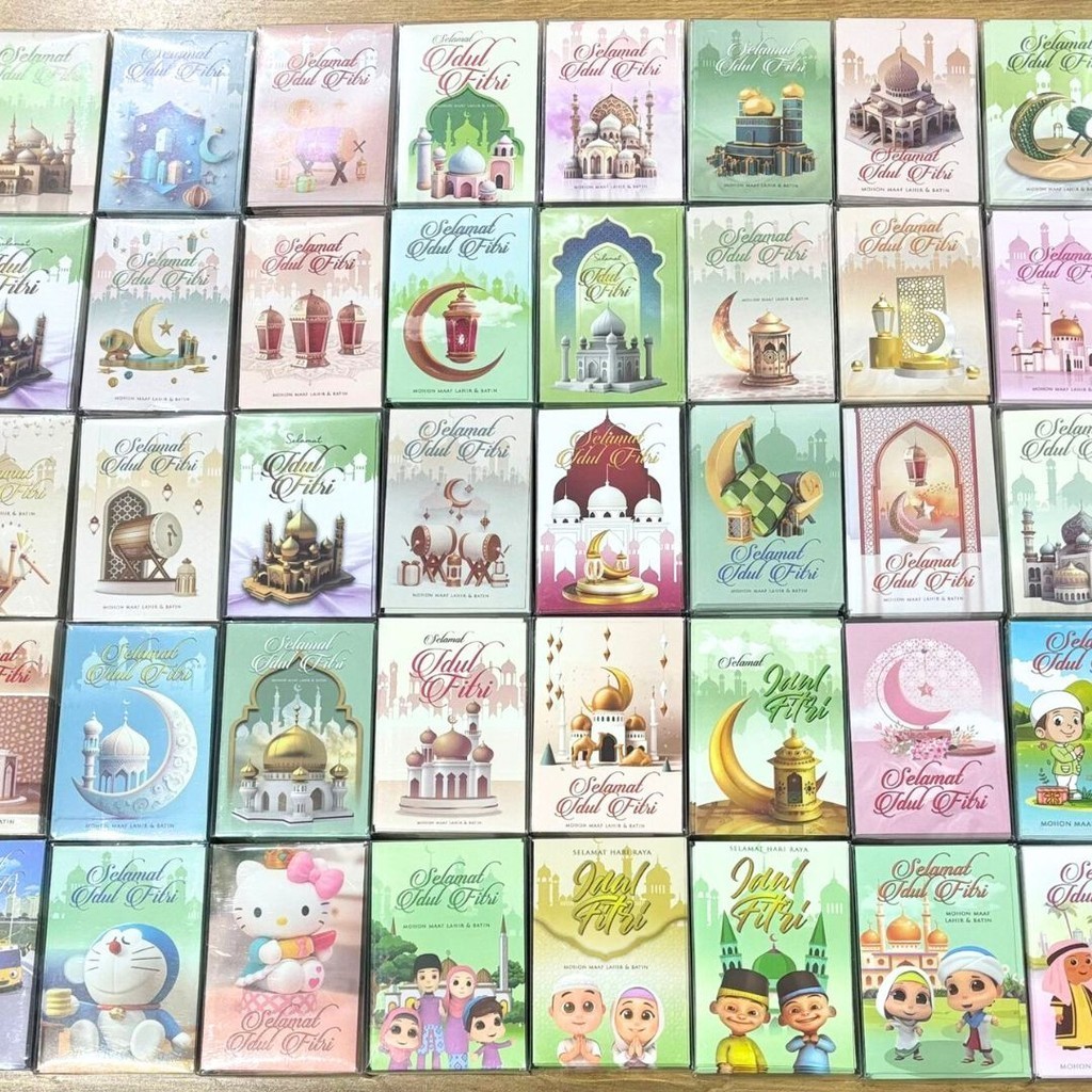 

AMPLOP THR LEBARAN IMPORT ISI 50 PCS NEW 2024
