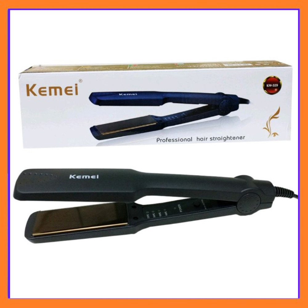 Alat Catok Rambut Premium CATOKAN RAMBUT KEMEI ORIGINAL 329 CATOK PELURUS RAMBUT Kemei Catok Rambut