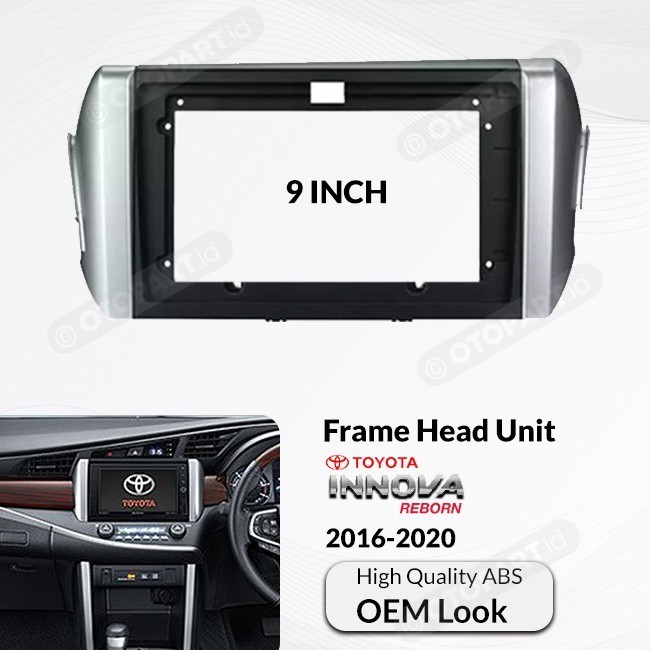 Frame Head Unit Android Toyota INNOVA Reborn OEM