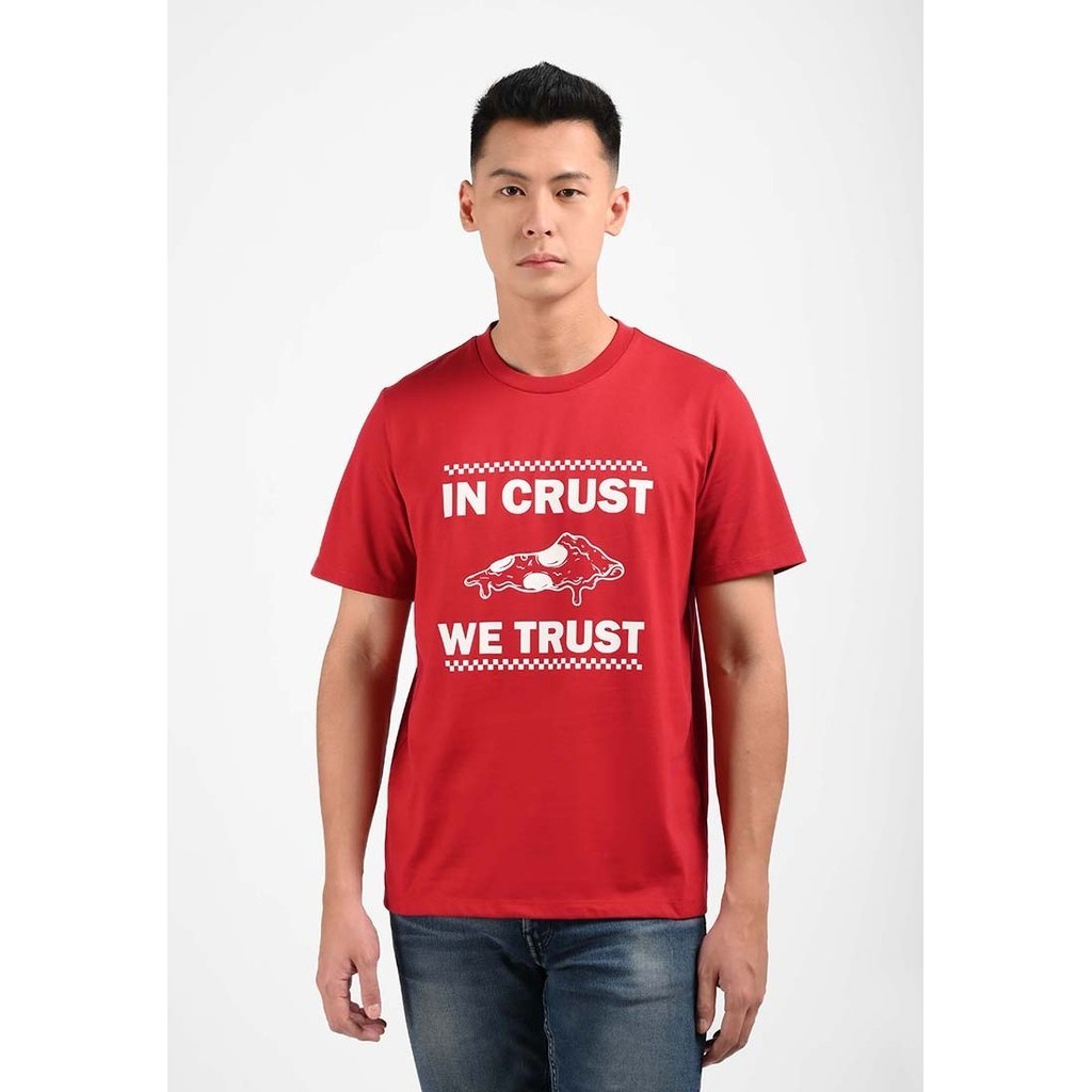 Manzone Kaos Lengan Pendek Pria ICONIC - RED