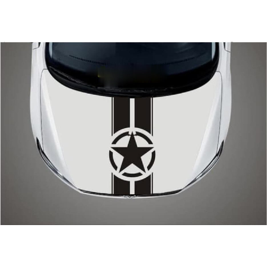

Sticker Cutting lis minimalis bintang star Kap Mesin Mobil Stiker Variasi Terbaru Keren
