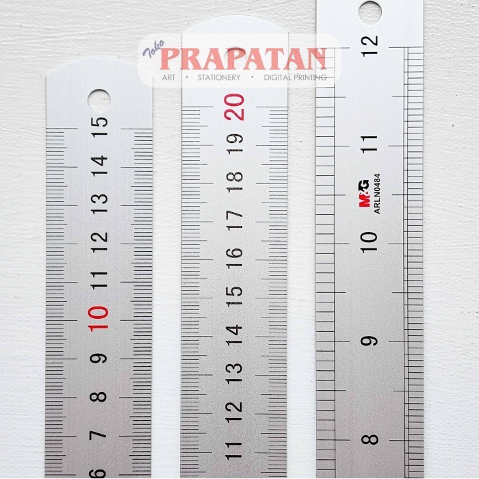 

Penggaris Alumunium M&G ARLN0483 | Alumunium Ruler - 15CM -YY41