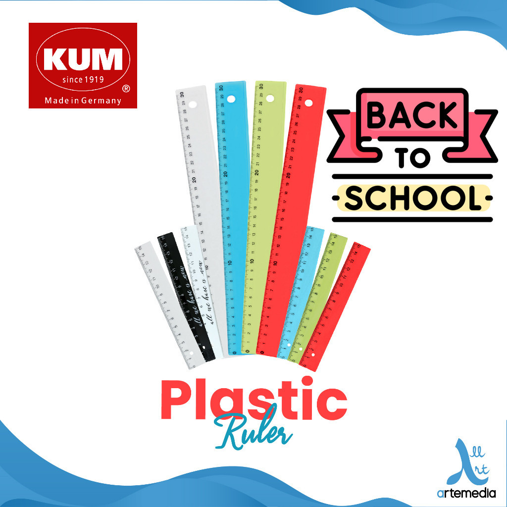 

KUM Ruler Penggaris Plastik Alat Gambar