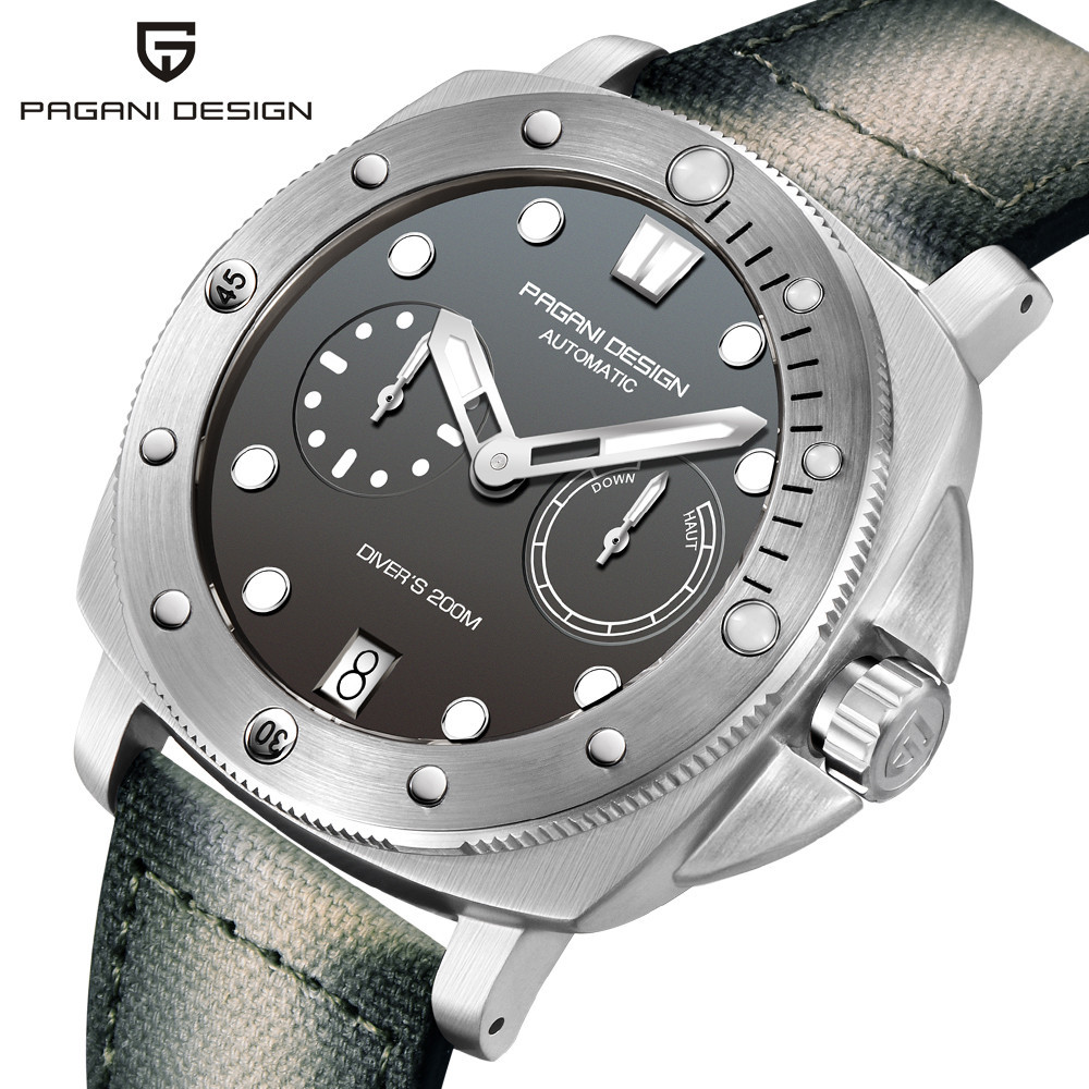 PAGANI DESIGN Jam Tangan Mekanikal Otomatis Pria Jam Tangan Olahraga 2023 Baru 1767 Jam Tangan Safir