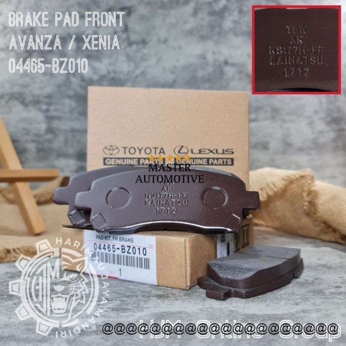 BRAKE DISC PAD - KAMPAS REM DEPAN AVANZA XENIA - TDW