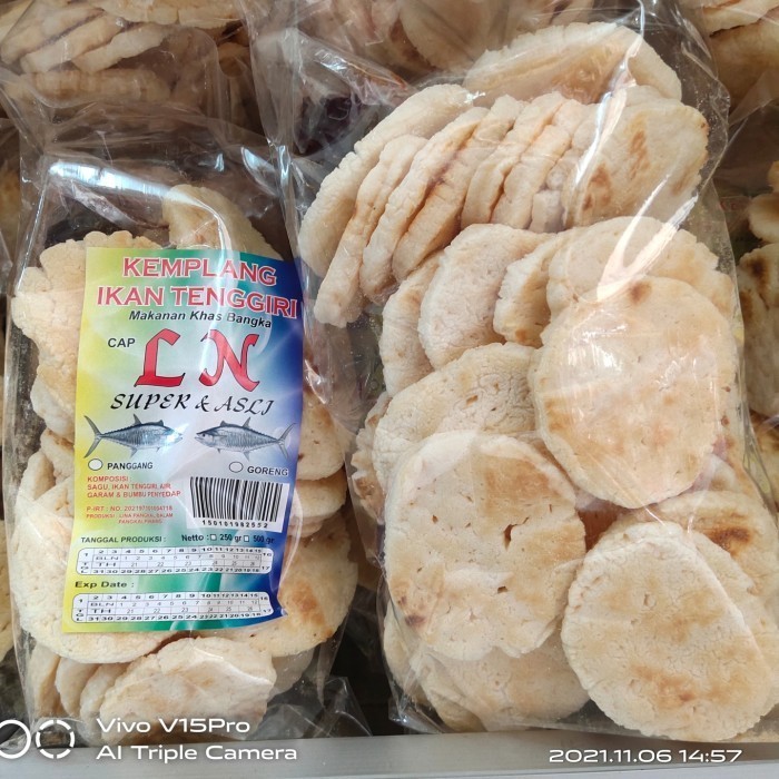 

[Crackers] Kerupuk Bangka | Kerupuk Panggang Bangka | Kemplang Bangka