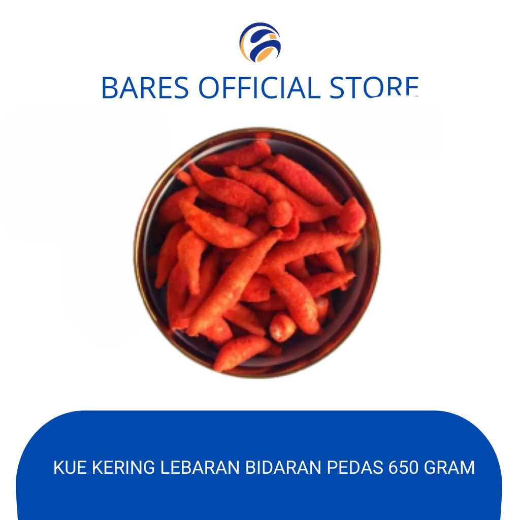 

Kue Kering Lebaran Bidaran Pedas 650 Gram