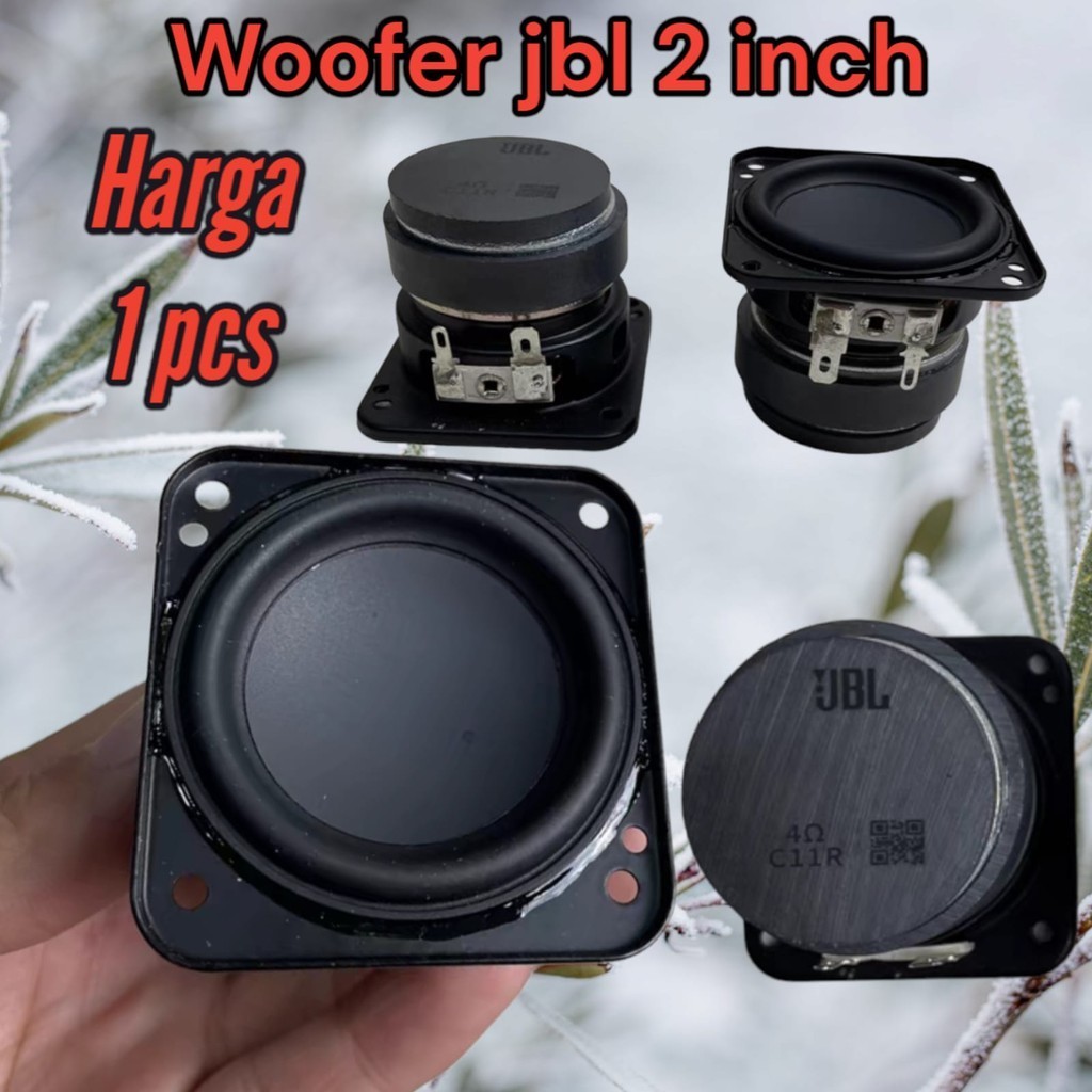Komponen Speaker 2 inch 15watt 4 ohm jbl mid low