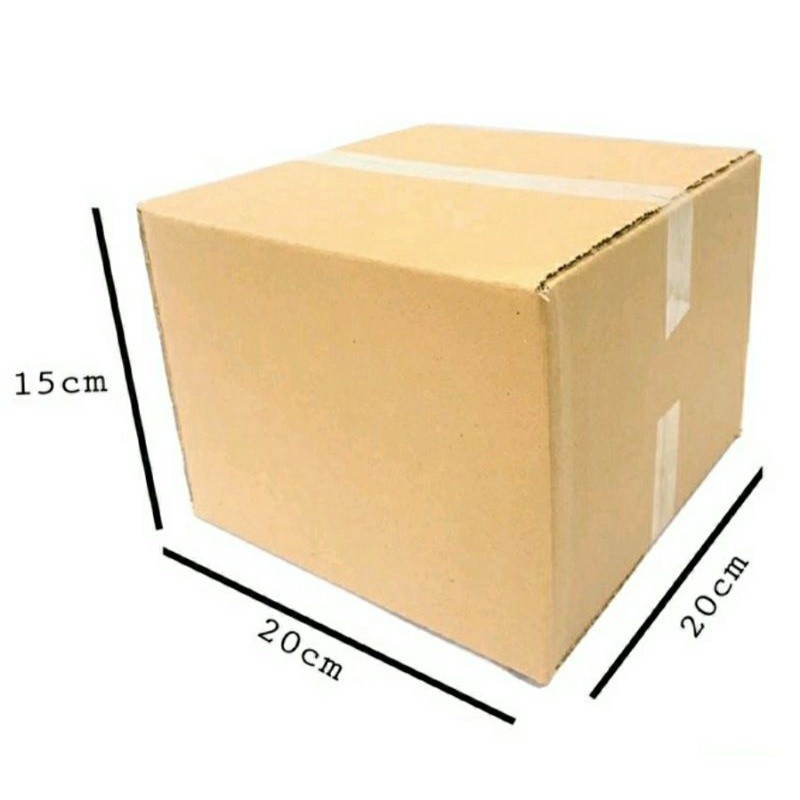 

Leeyla - Kardus Box Packaging Karton Polos 20x20x15 | 077