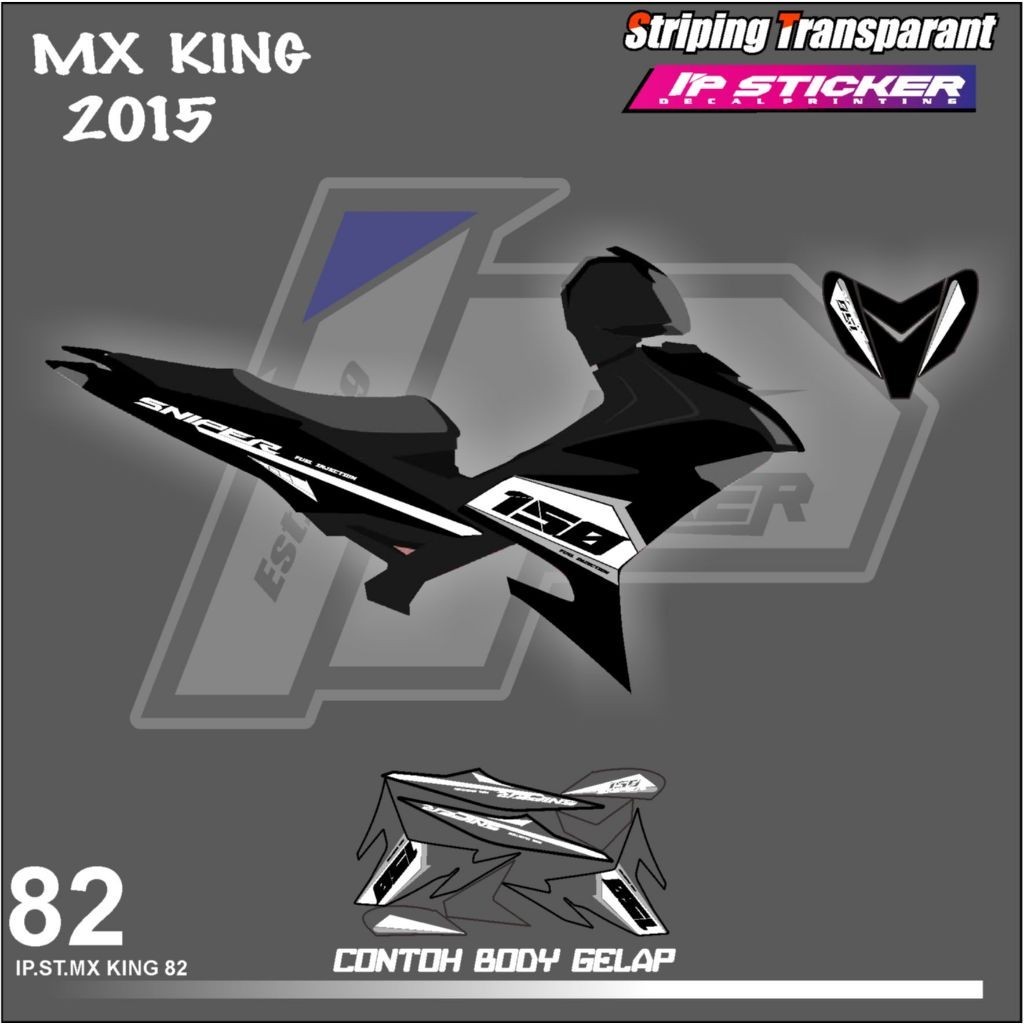 

MX KING 2015 (COD) STIKER STRIPING MOTOR YAMAHA MX KING 2015 - STIKER LIST SIMPLE DESAIN RACING HOLOGRAM DAN TRANSPARAN BISA COD IP.KODE-82 motorcicle