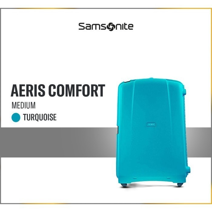 Samsonite Koper Hardcase Aeris Comfort Medium 25 inch - Turquoise