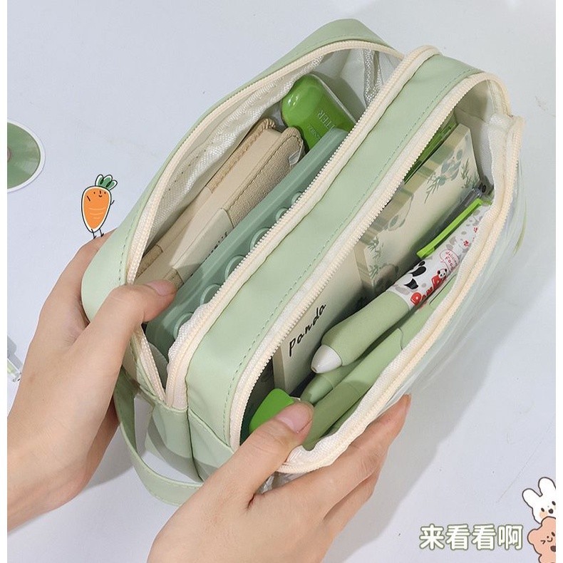 

Kotak Pencil Anak / Kotak Pensil Transparan / Pansilcase / Tempat Peralatan Anak