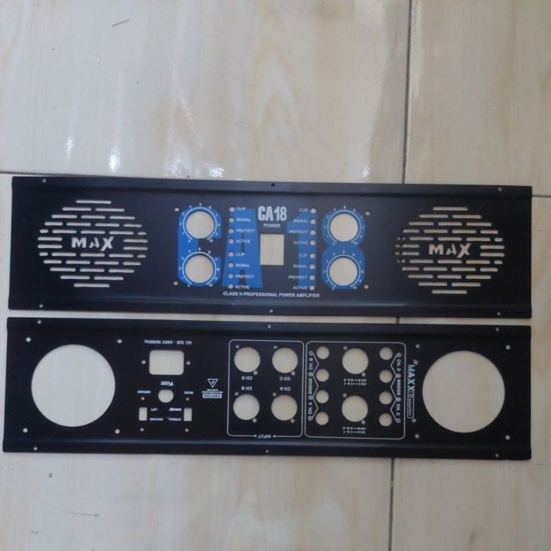 SPro1 Plat Ca 18 4 CH Max panel ca depan belakang