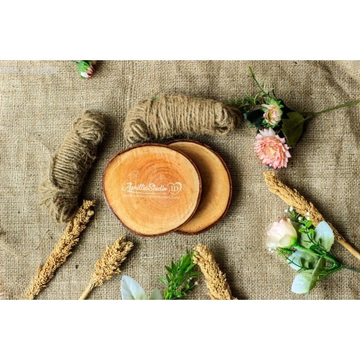 

Potongan Kayu | Talenan Kayu | Slice Wood Diameter 9-10 cm murah