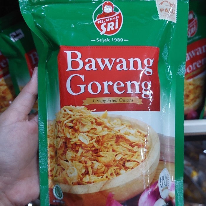 

Bawang Goreng Palu Hj Mbok Sri 200 gr Sri Rejeki