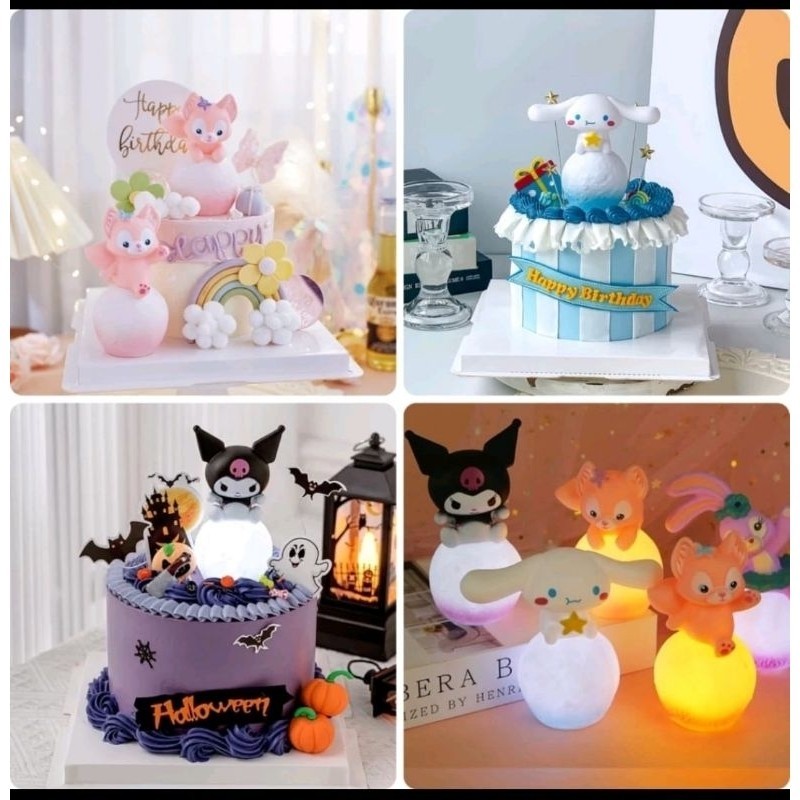 

Topper Figure Dekorasi Kue Kuromi Sanrio 3D, Hiasan Kue Kuromi, Mainan Boneka Kuromi, Topper Cinnamonroll, Topper Kertas Cupcake Sanrio Kuromi