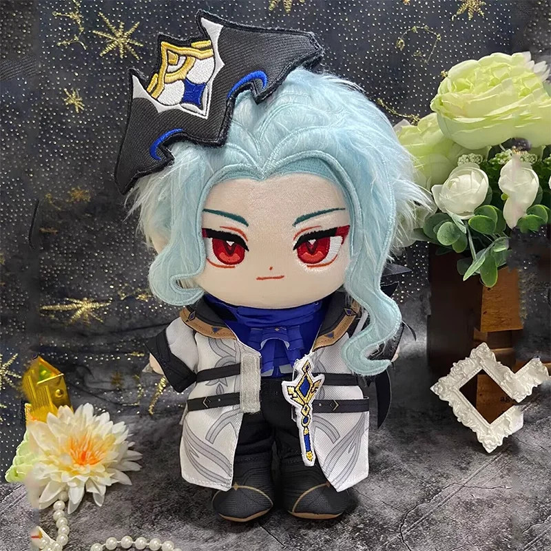 Stuffed Dress-up Puppet Doctor Il with Costumes Animation Genshin Impact Cotton Doll Toys for Kids A