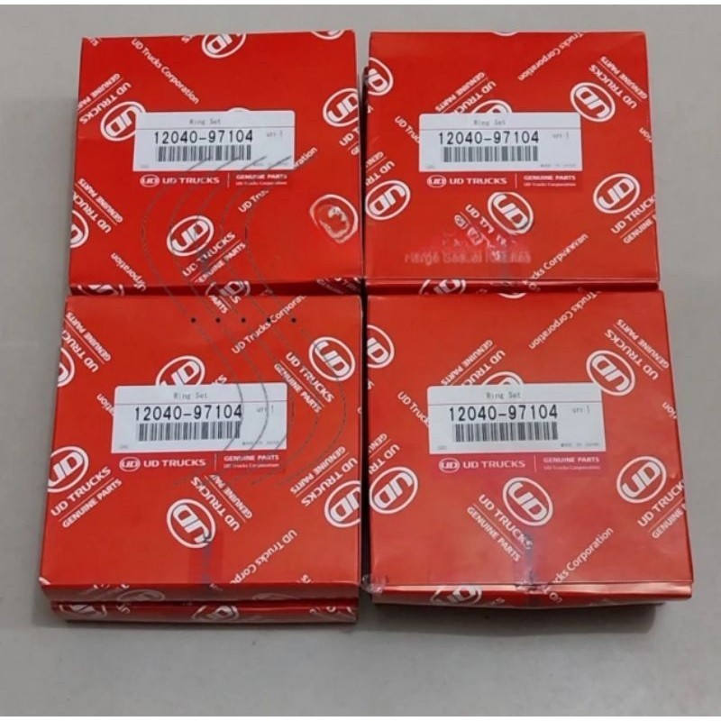 Ring Set Piston Seher UD Nissan RF8 - RF10 - CWB520 - CWB620 - TZA520 Original