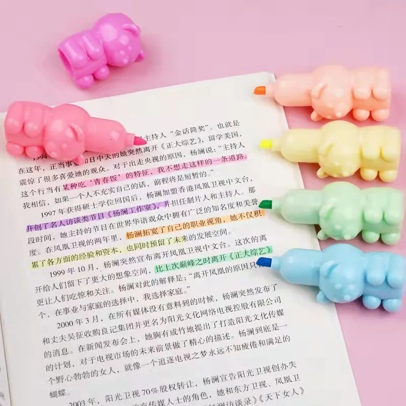 

[FP] Stabilo Bear Lucu Warna Highlighter Stabilo karakter Beruang Warna Warni Untuk Jurnal / Stabilo Pastel / Pastel Stabilo Warna / Highlighter Pen / souvenir ulang tahun unik