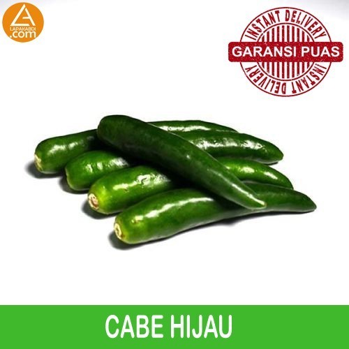 

Cabe Hijau 250gr Sayur Segar Garansi Termurah