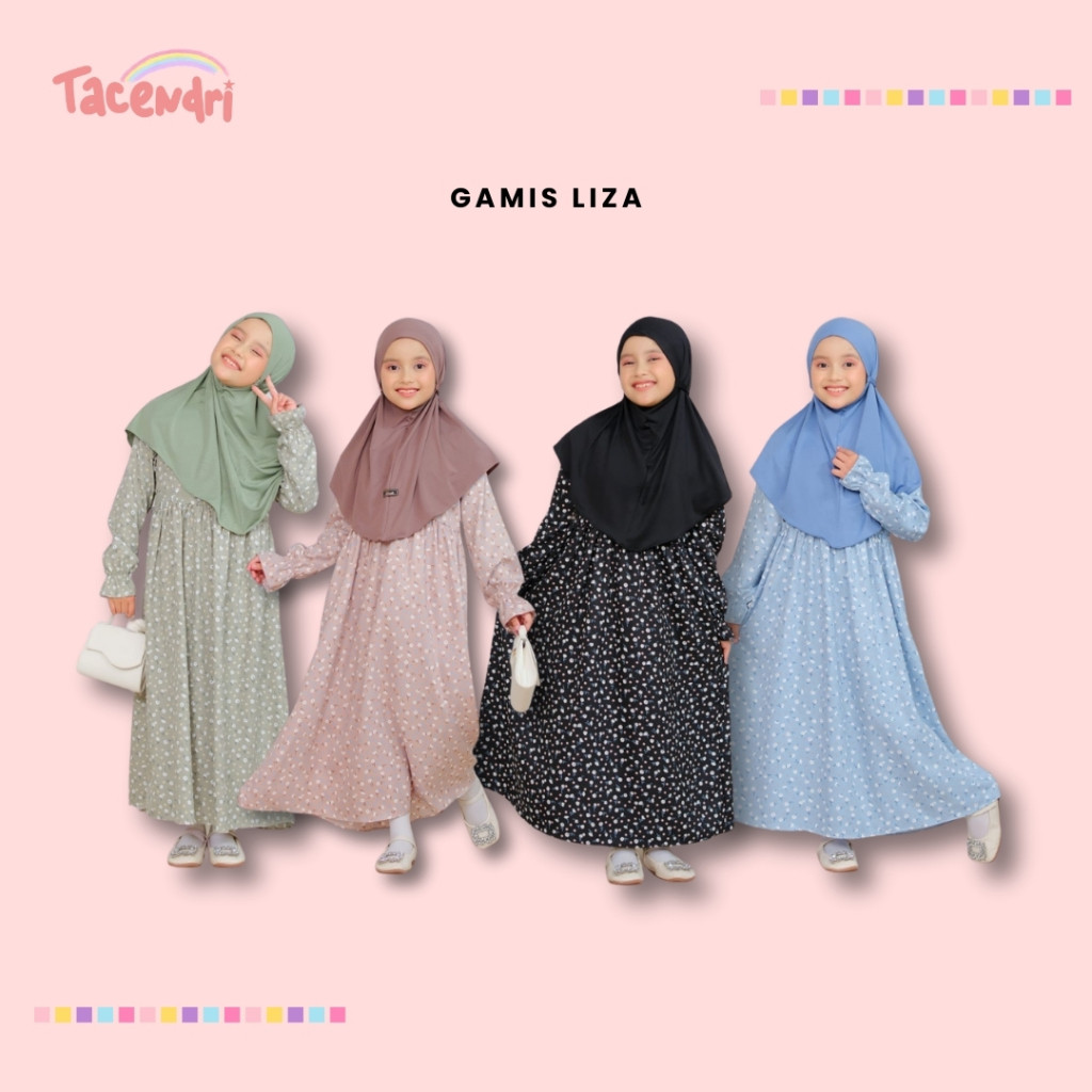 Gamis Anak Perempuan usia 1-12 tahun Gamis Model Terbaru 2025 Murah