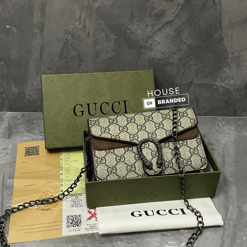 GC Dionysus Bag Tas Selempang Wanita Import Tas Fashion Wanita (Free Box + Dustbag + Invoice)