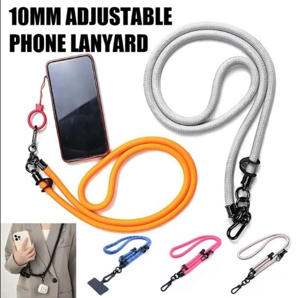 

Strap Lanyard Gantungan HP Gadget Adjustable 150cm Multifungsi - STRAP LANYARD