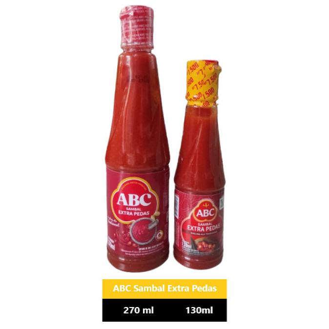 

ABC Sambal Extra Pedas PET 130 - 270ml