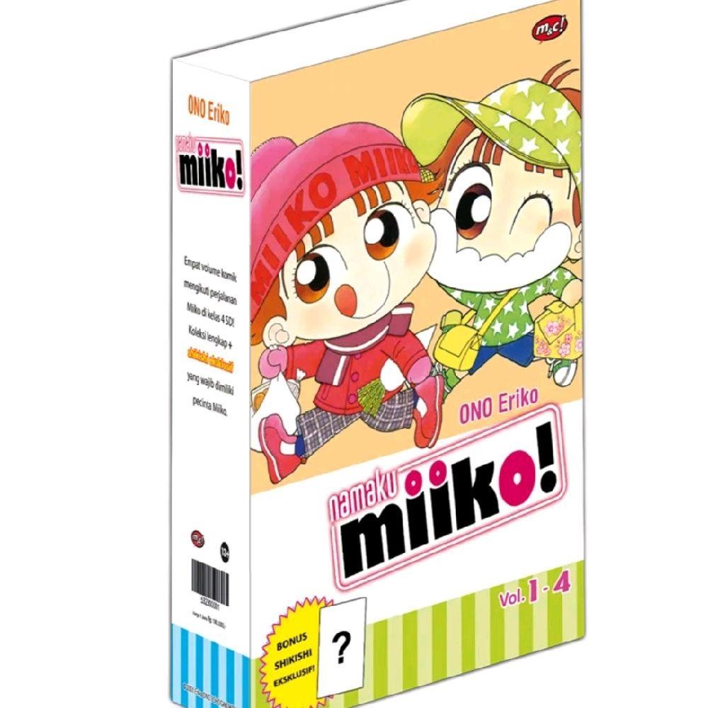 Komik Seri: Namaku Miiko Box set 4 in 1
