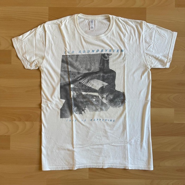 LCD SOUNDSYSTEM OFFICIAL 2010 TOUR T-SHIRT BACKPRINT SIZE M