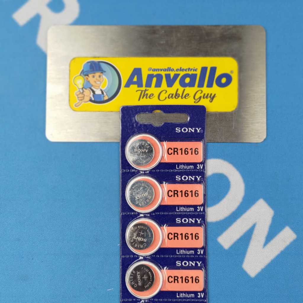 Baterai Jam Baterai Remote Mobil - Sony CR1616