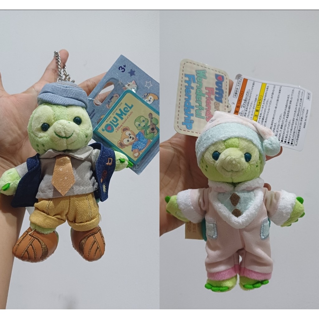 READY STOCK OLUMEL DISNEY DUFFY AND FRIENDS/GANTUNGAN KEYCHAIN TURTLE/OLUMEL TURTLE DISNEY