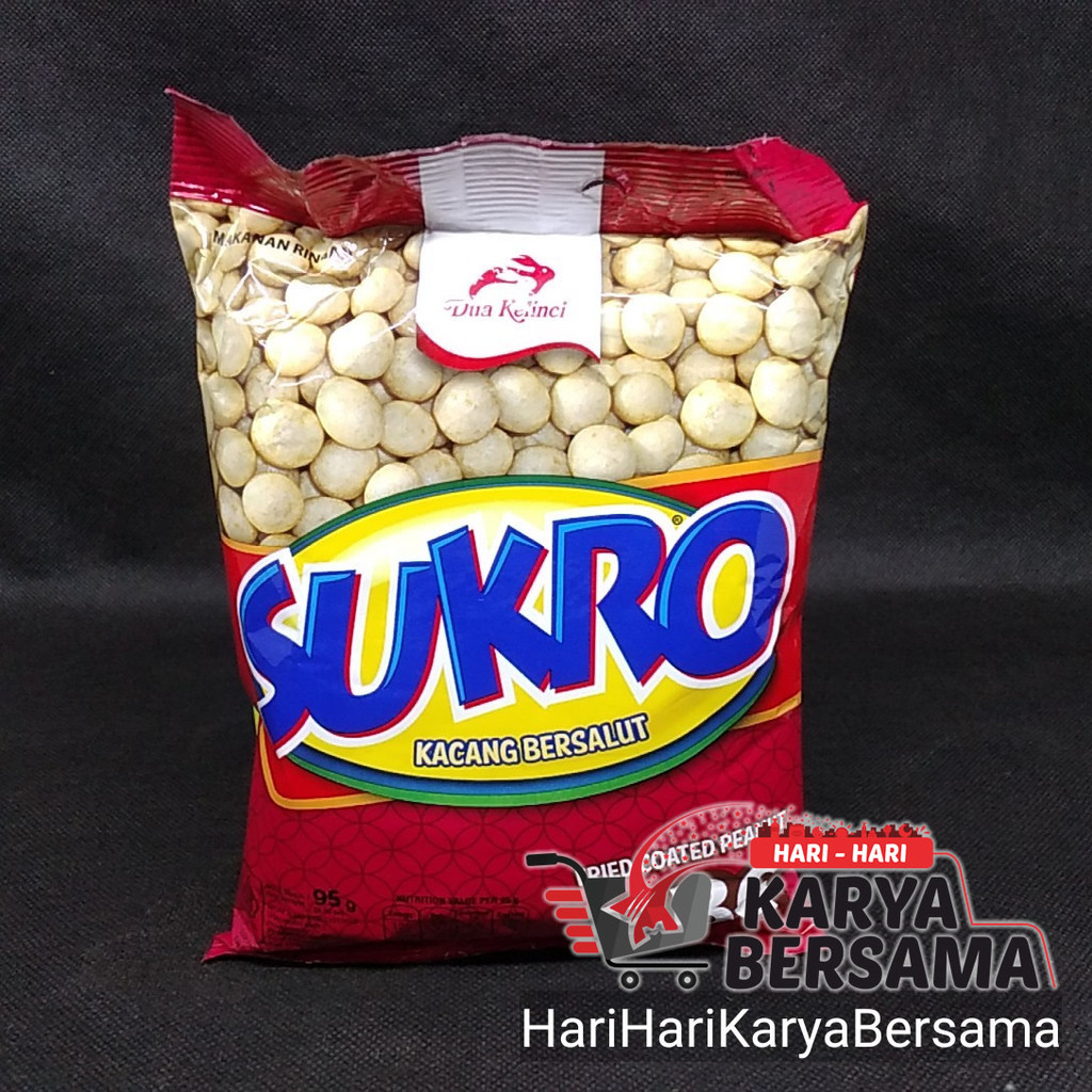 

MAKANAN RINGAN KACANG DUA KELINCI SUKRO RASA BBQ 95GR