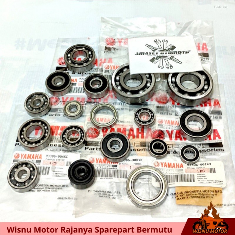 Paket Bearing Komplit Mesin Kruk As Rasio Jupiter MX 135 Jupiter MX 150
