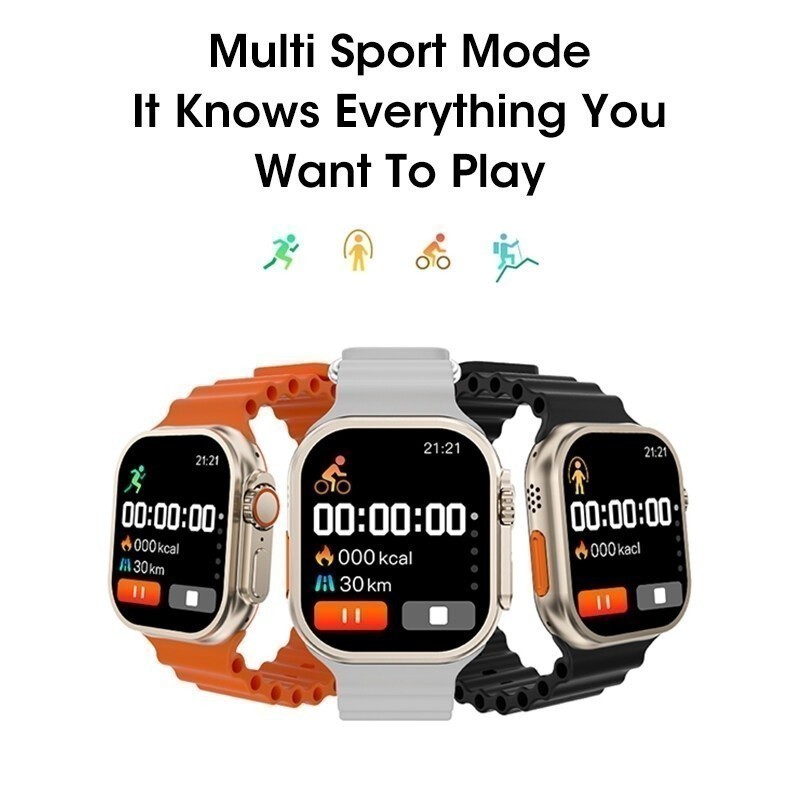 Sky88 SMARTWATCH S8 ULTRA MAX Large HD Screen 1.96inch Bluetooth Call