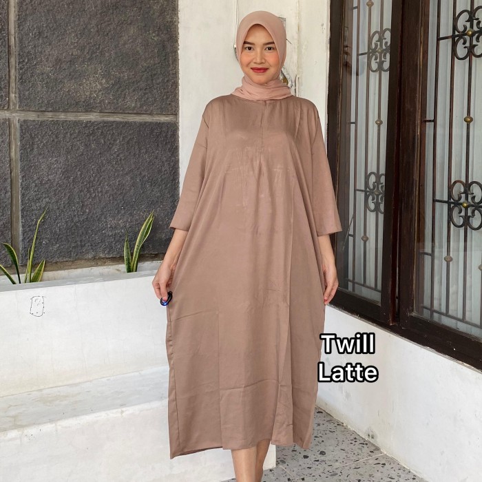 "V.NLN" - TERMURAH Daster Slavina Ld 120 Jumbo - Rayon Viscose - Home Wear - Gamis Busui Muslim Wani