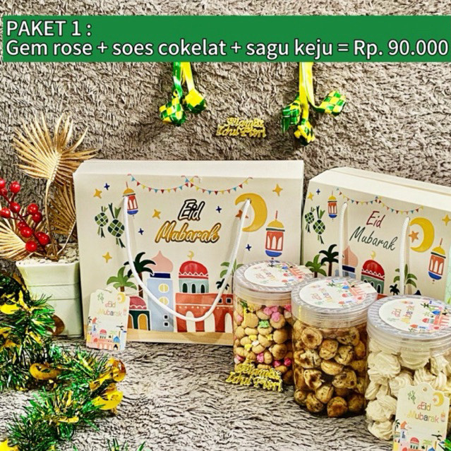 

Hampers Ramadhan Idul Fitri Kekinian Unik Murah Keren / HAMPERS LEBARAN PREMIUM ISI 3