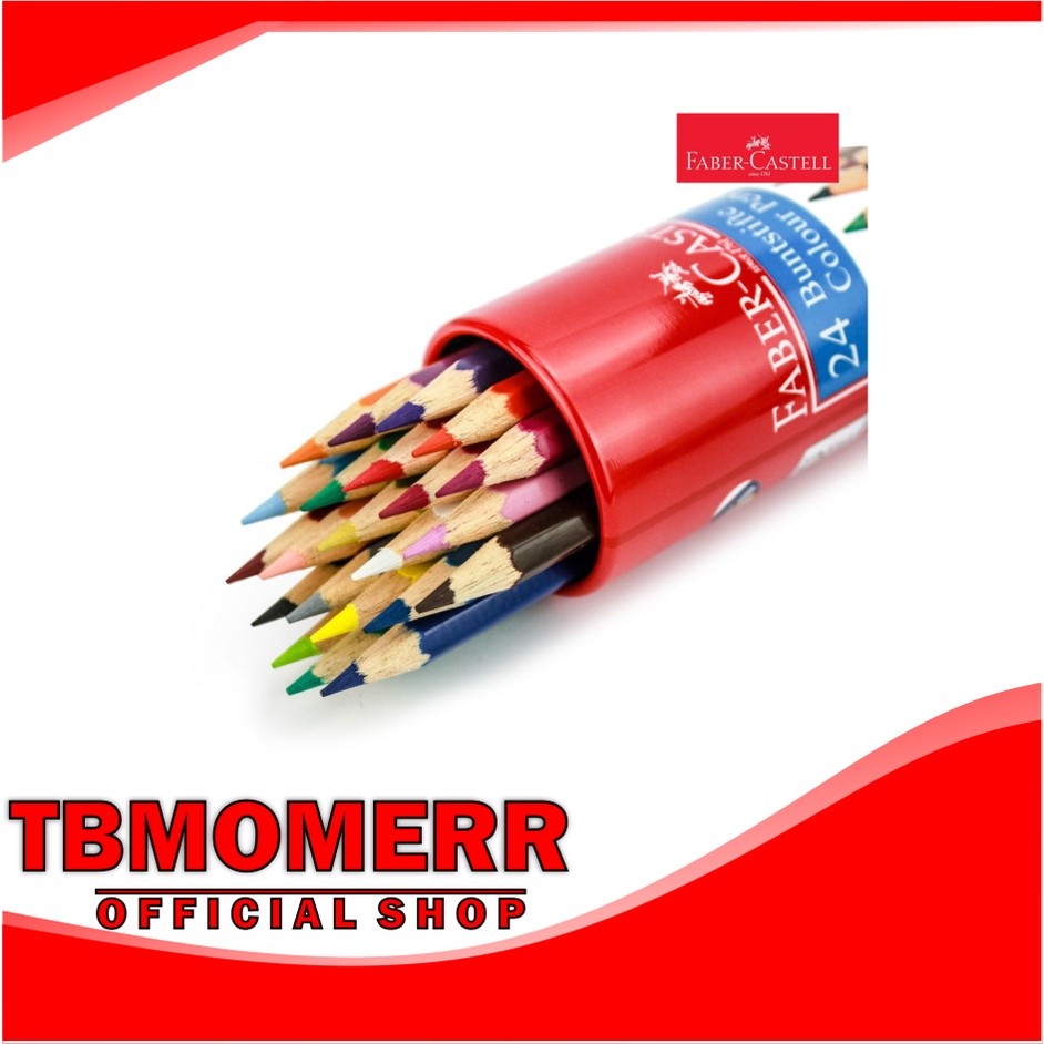 

24 CLASSIC COLOUR PENCIL ROUND TIN COLOUR 115827 / PENSIL WARNA