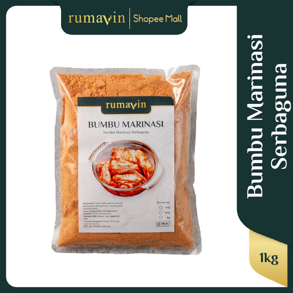 

Rumavin - Premium Bumbu Marinasi Serbaguna
