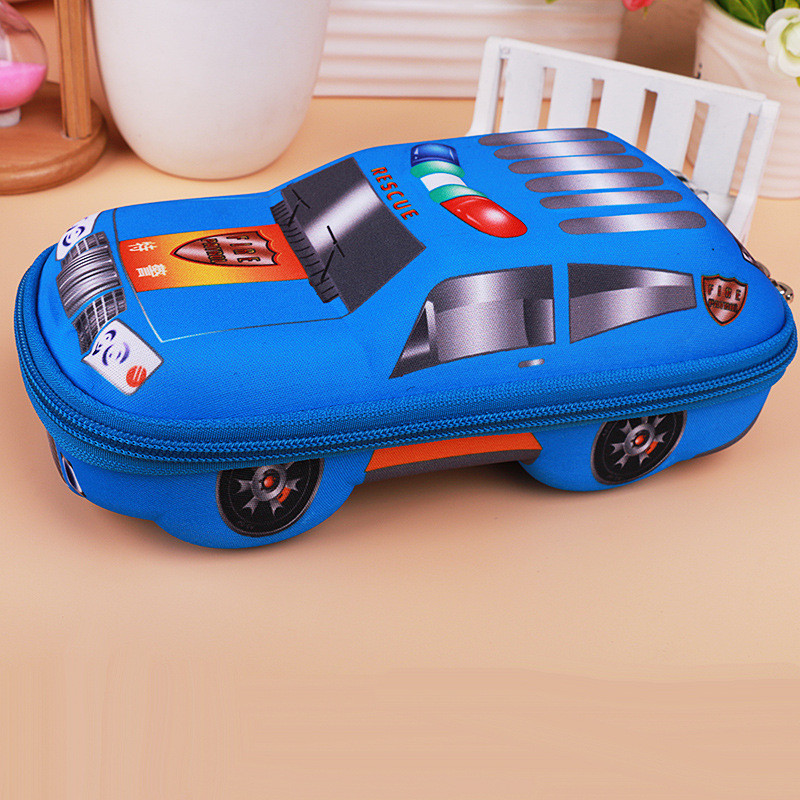 

EVA car pencil case for boys,large capacity cute school Pencil box,high quality pen case pen pouch bag