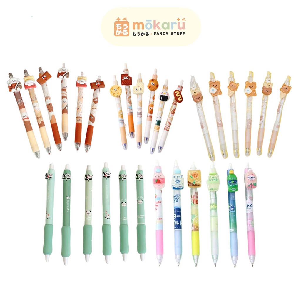 

PNM Erasable Blue Ink Gel Retractable Pen Pulpen Jel Pena BIRU Dapat Dihapus