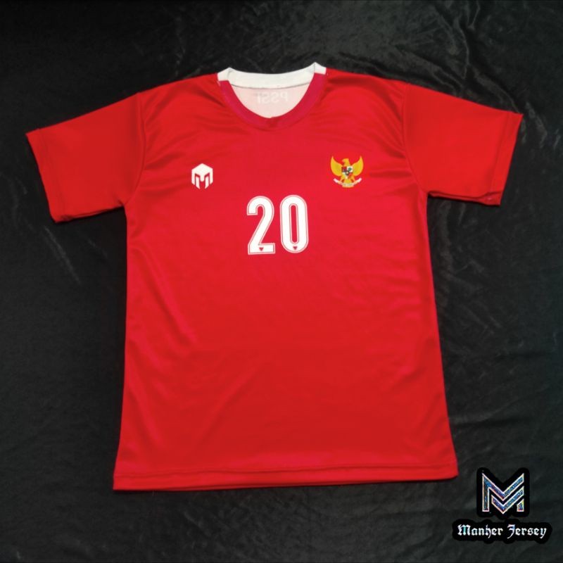 Jersey Timnas Indonesia 2021 2022 Full Printing Custom